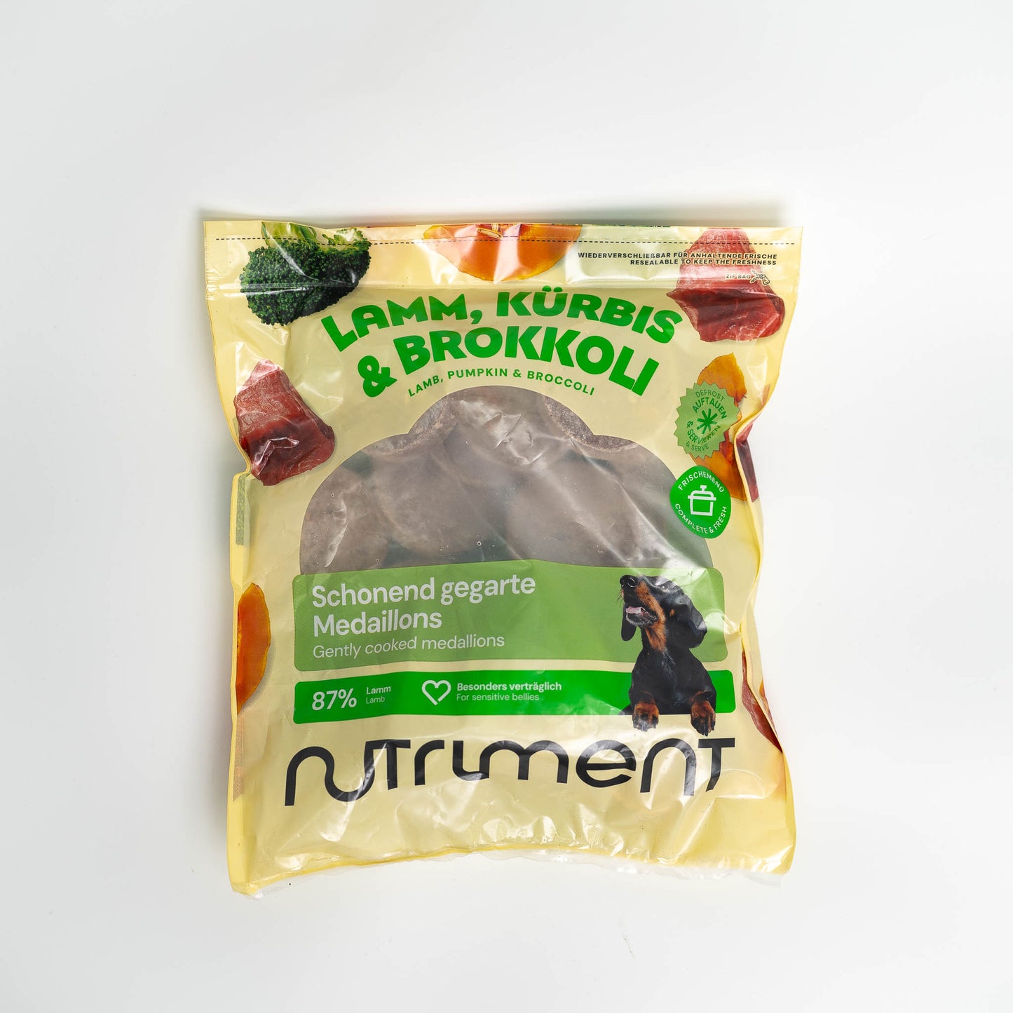 nutriment - Lamm, Kürbis & Brokkoli Medaillons 800g