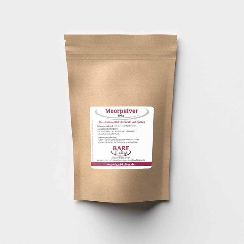 Moorpulver Barfkultur 300g