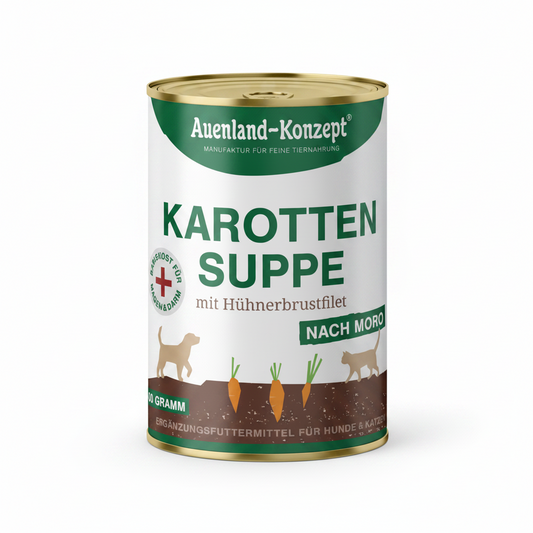 Auenland Karottensuppe mit Huhn 400g