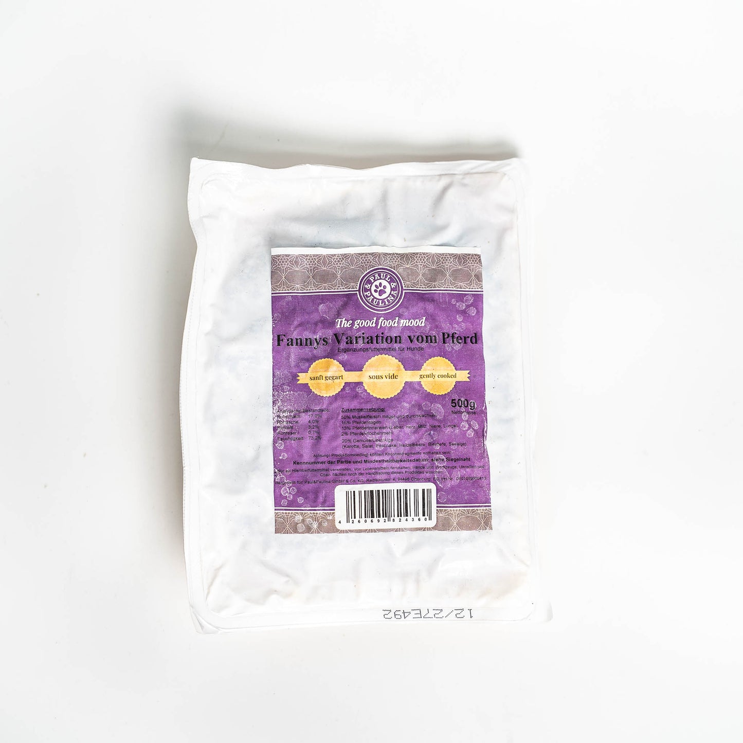 P+P - Fannys Variation vom Pferd sous vide 500g
