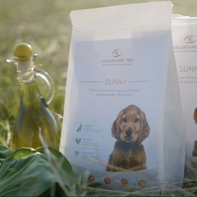 Kaltgepresstes Welpenfutter - Sunny - 5 kg