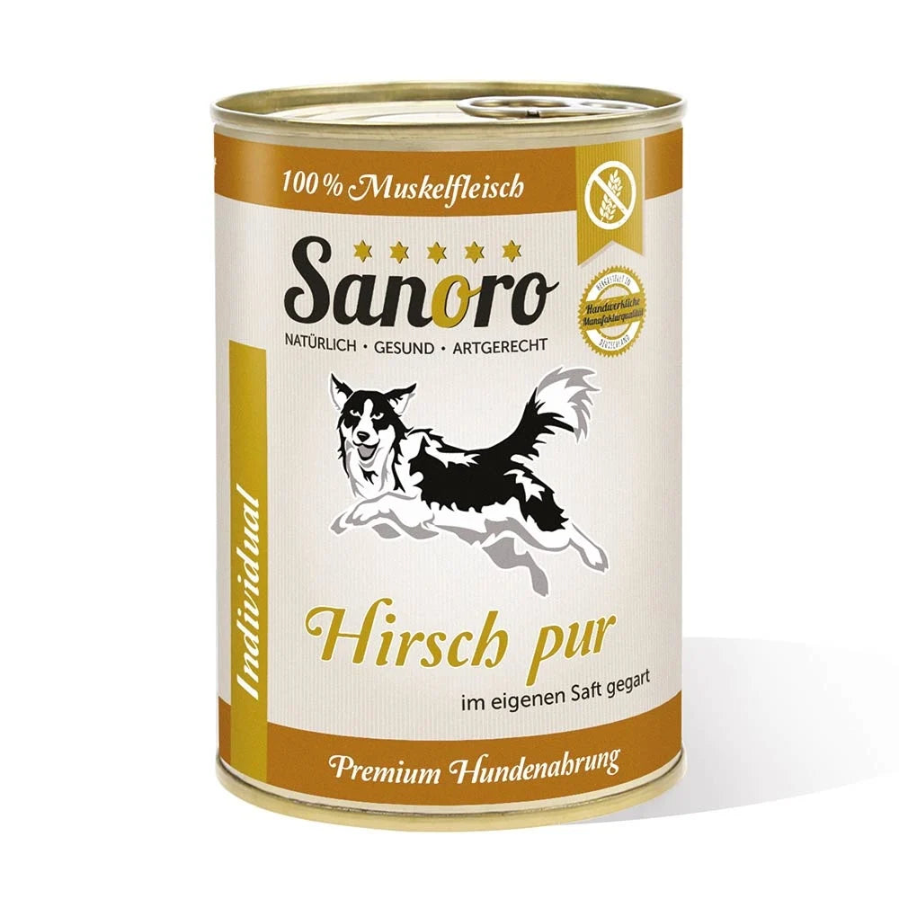 Sanoro | Muskelfleisch Hirsch pur