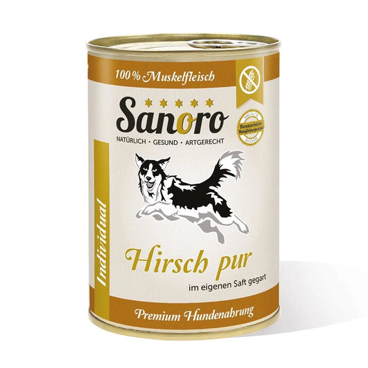 Sanoro | Muskelfleisch Hirsch pur