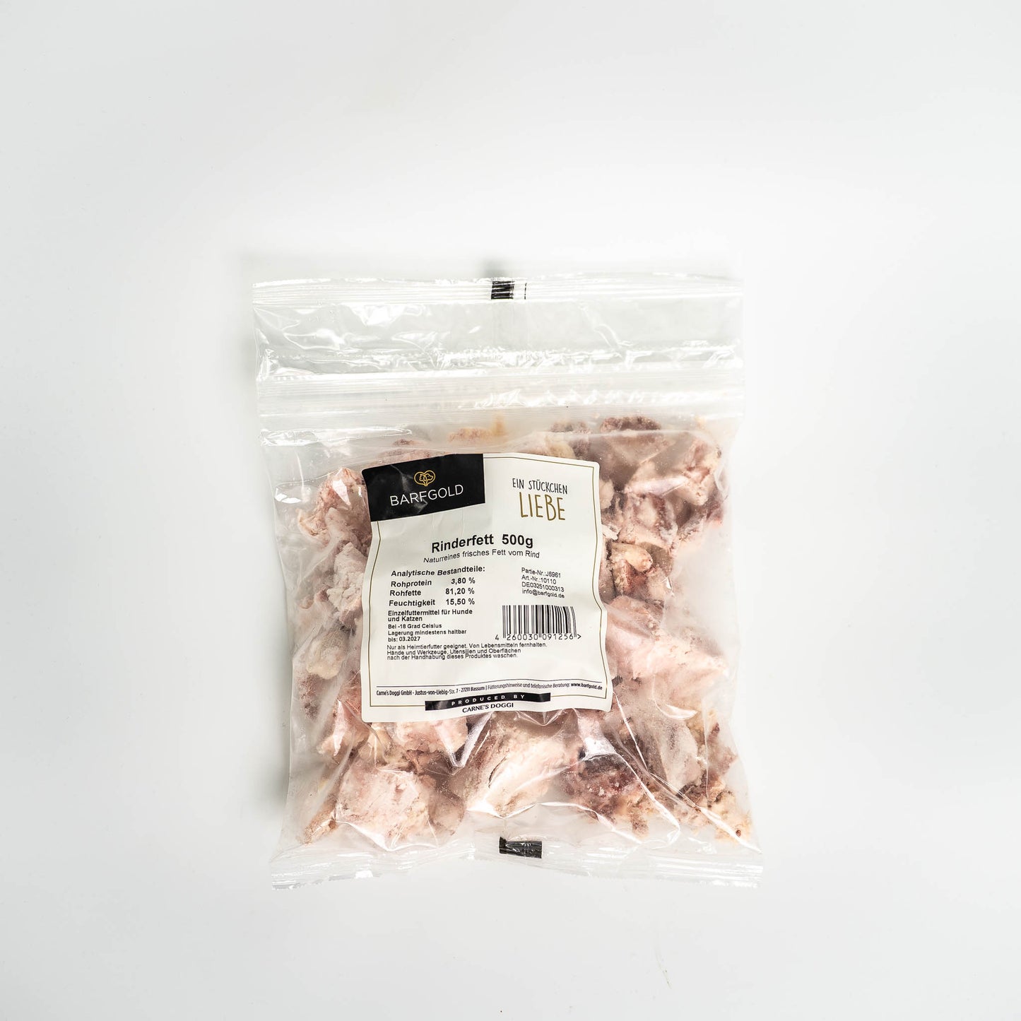 Barfgold - Rinderfett 500g
