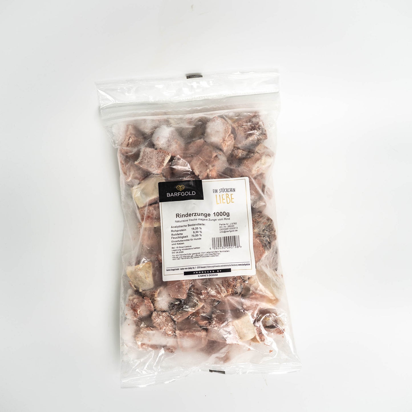 Barfgold - Rinderzunge 1kg