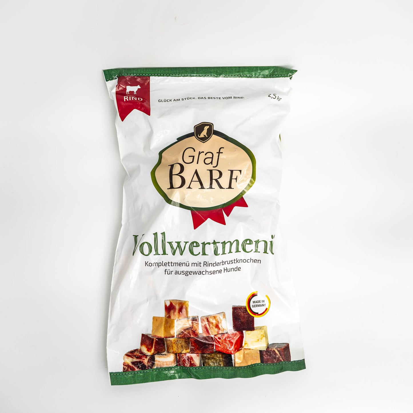 Grafbarf - Vollwertmenü vom Rind mit Rinderbrustknochen 2,5kg
