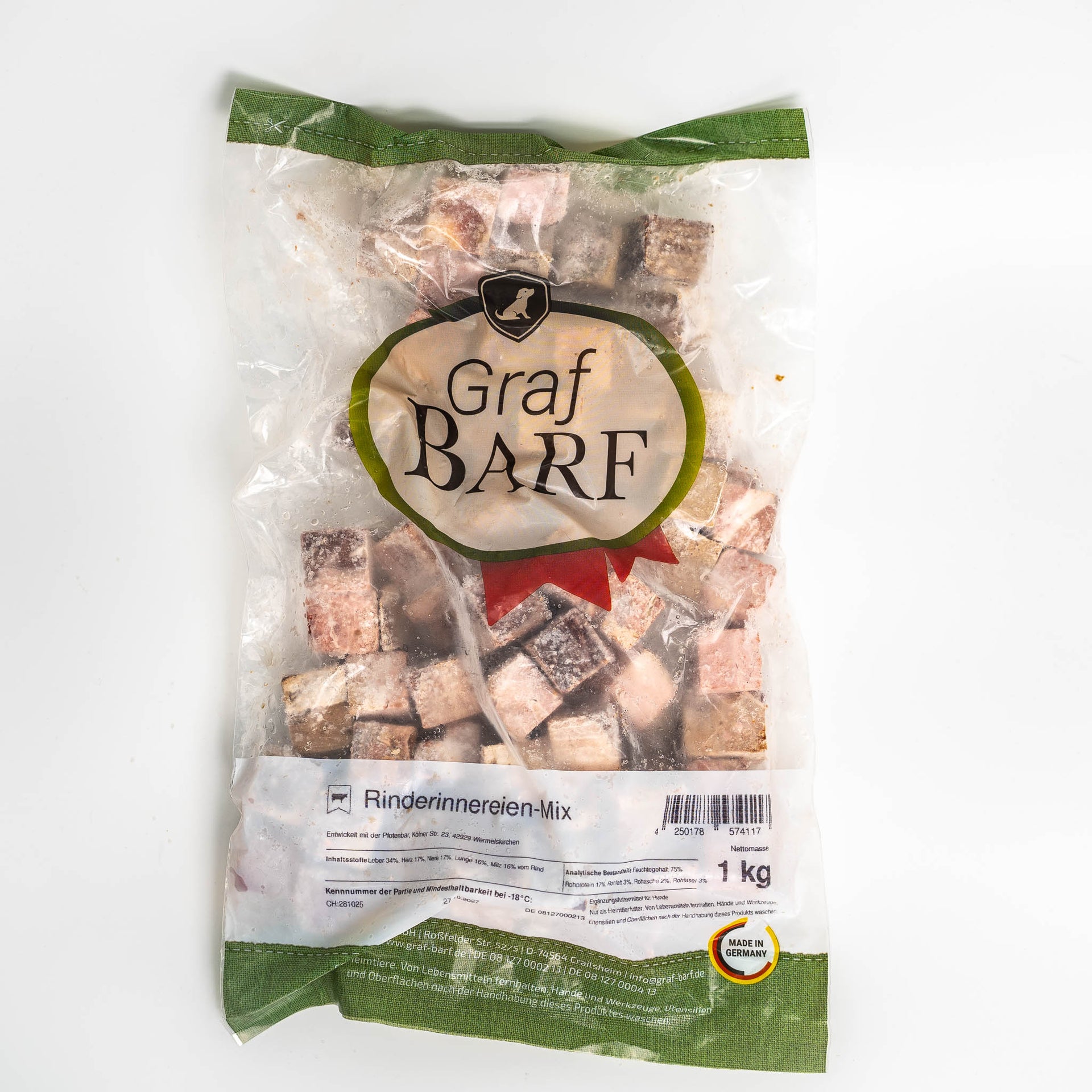 Grafbarf - Rinderinnereien-Mix 1kg