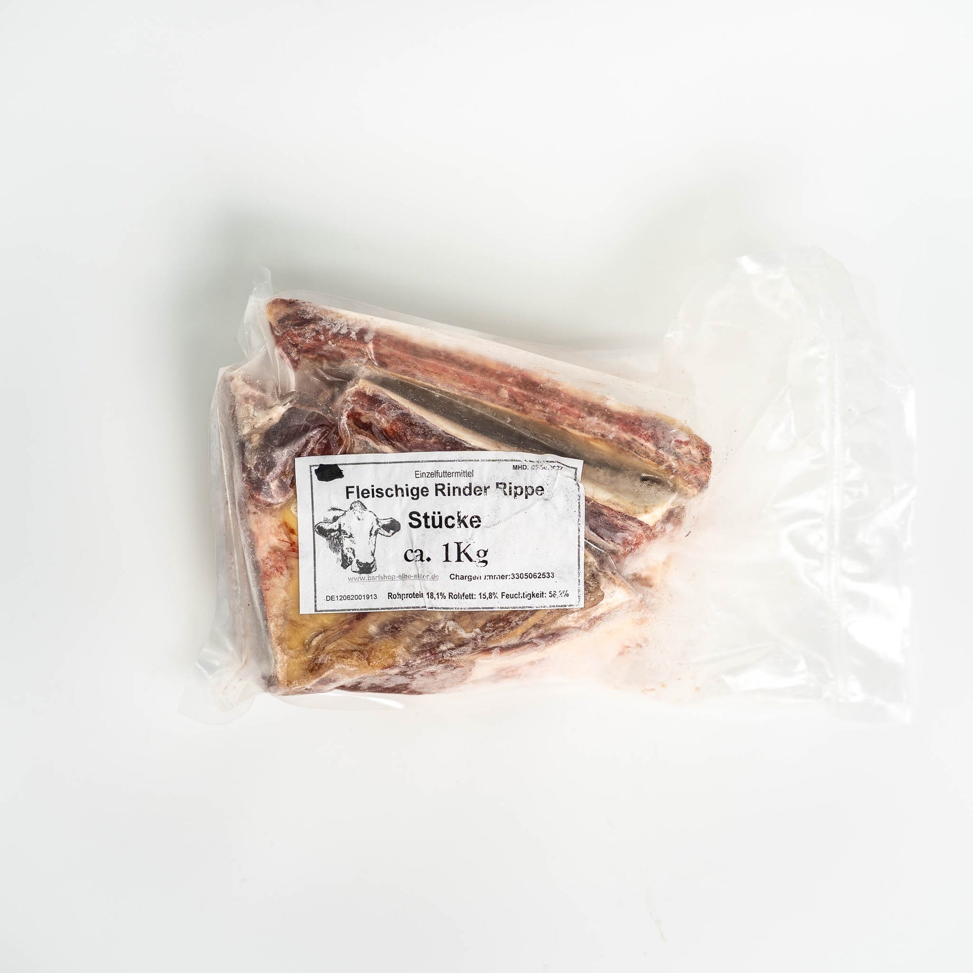 Fleischige Rinder Rippe 1kg