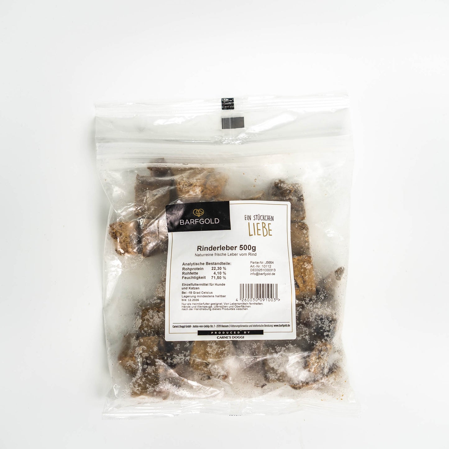 Barfgold - Rinderleber 500g