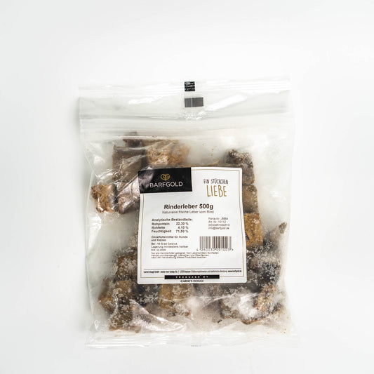 Barfgold - Rinderleber 500g