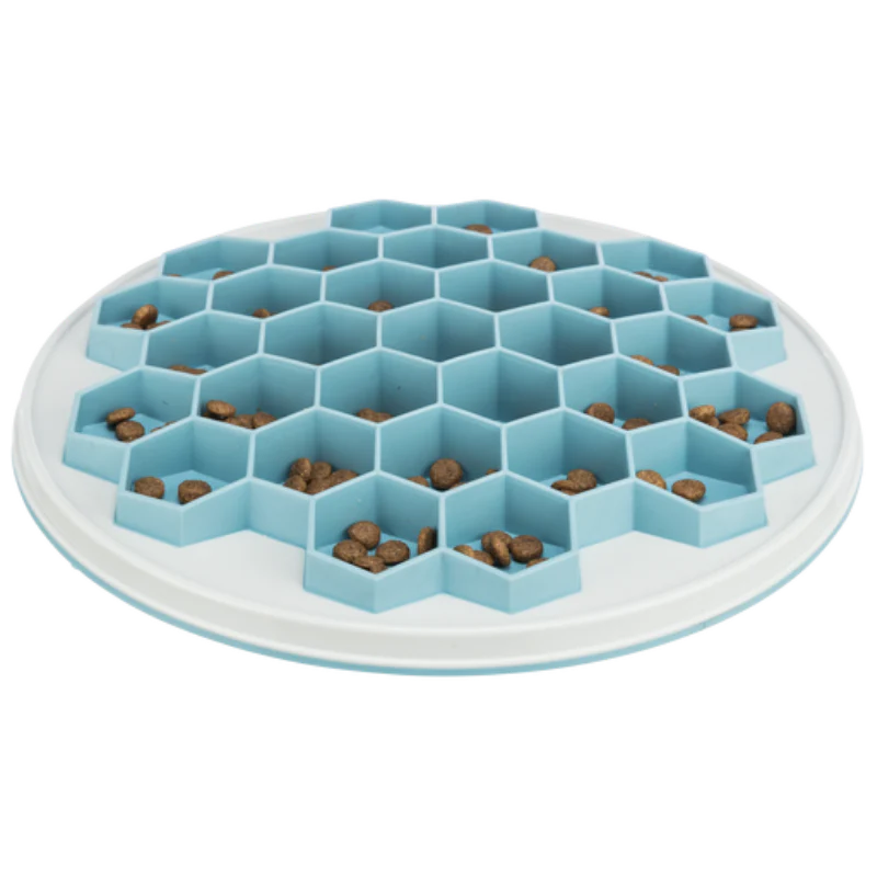 Anti-Schling-Matte "Hive" in blau | ø 30 cm