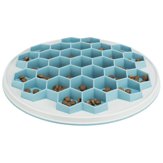 Anti-Schling-Matte "Hive" in blau | ø 30 cm