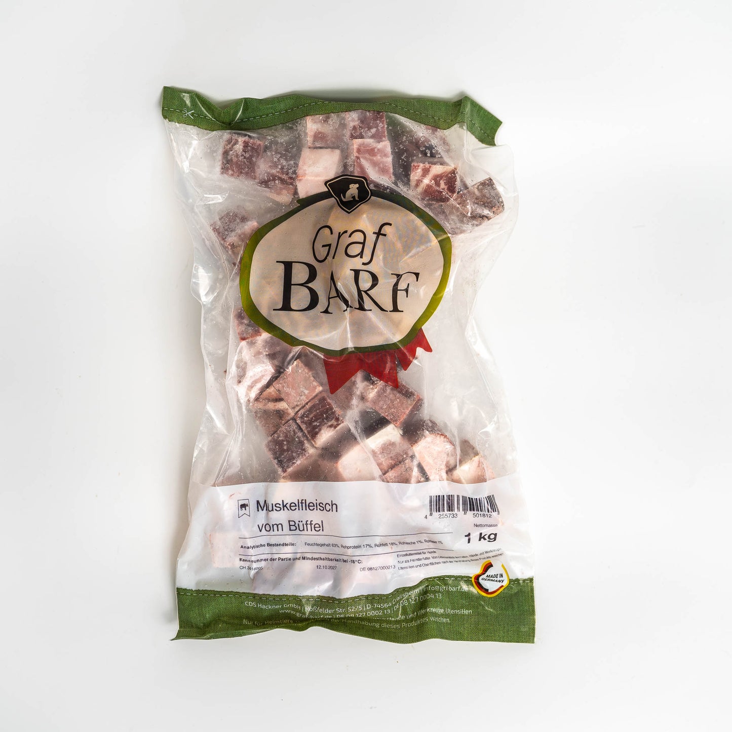 Grafbarf - Muskelfleisch vom Büffel 1kg