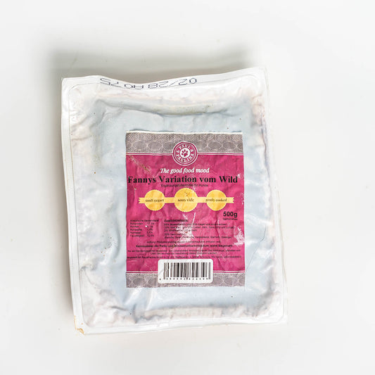 P+P - Fannys Variation vom Wild sous vide 500g