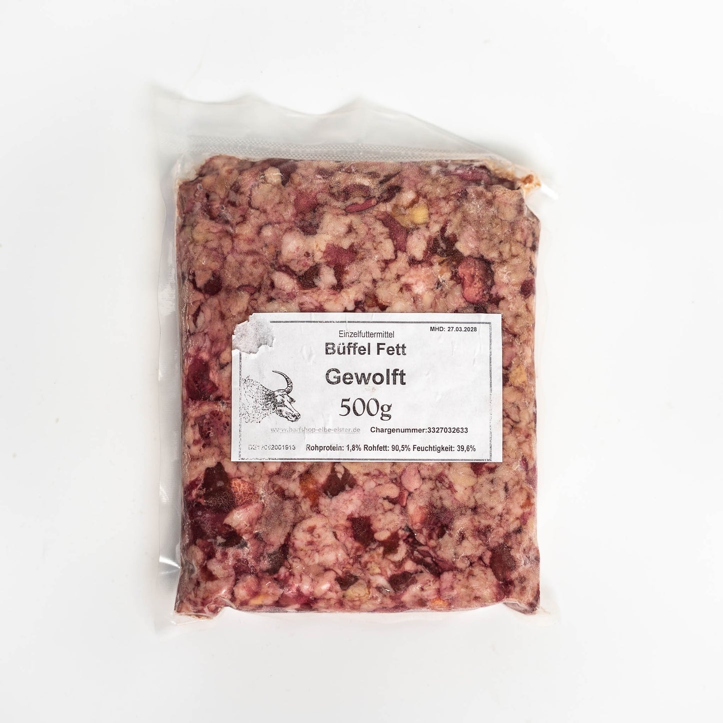 Büffelfett gewolft 500g