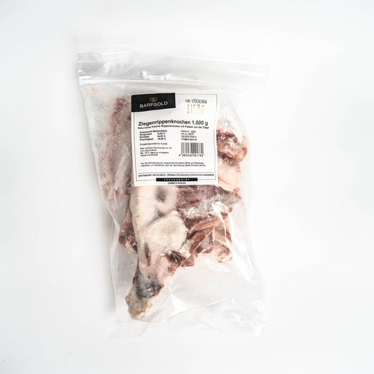 Barfgold - Ziegenrippenknochen 1kg